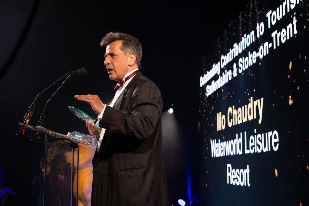 Winning an Outstanding Contribution Tourism in Staffordshire and Stoke-on-Trent